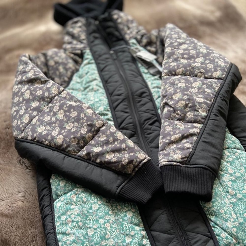 Free People Toledo Longline Printed Puffer - Picture 14 of 14